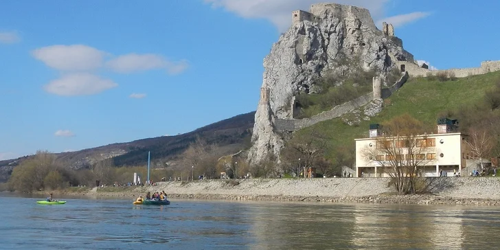 Splav rieky Dunaj z Hainburgu do Bratislavy