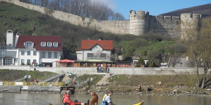 Splav rieky Dunaj z Hainburgu do Bratislavy