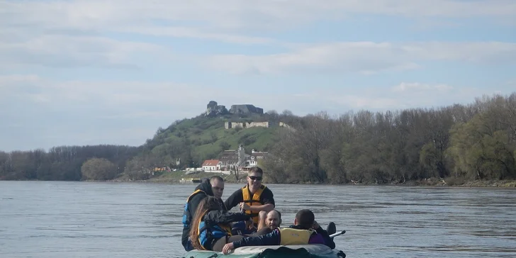 Splav rieky Dunaj z Hainburgu do Bratislavy