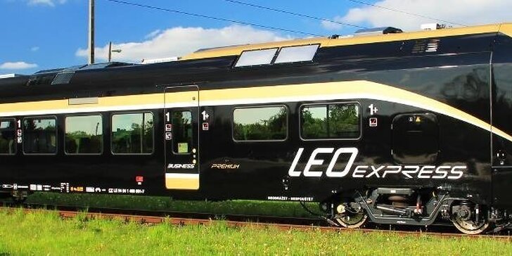 Kredit na vlaky LEO Express (532 Kč len za 11 €)