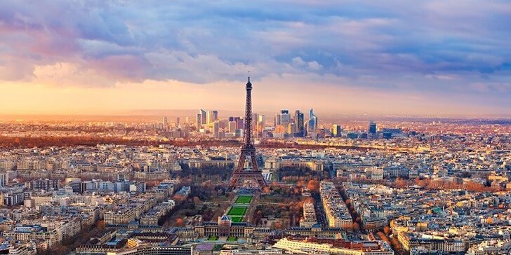 Poznávací zájazd letecky do Paríža na 4 alebo 5 dní