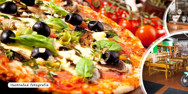 1 alebo 2 chutné pizze priamo do vášho domu