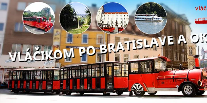 Vláčikom Blaváčikom na hrad, Železnú studničku či Devín, teraz aj vyhliadkovou loďou!