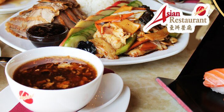 Zoberte svoju lásku na romantické ázijské menu pre dvoch v Avione
