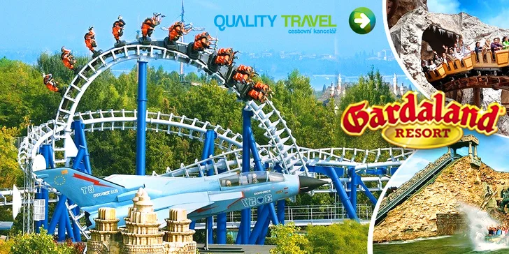 Super deň v talianskom zábavnom parku Gardaland