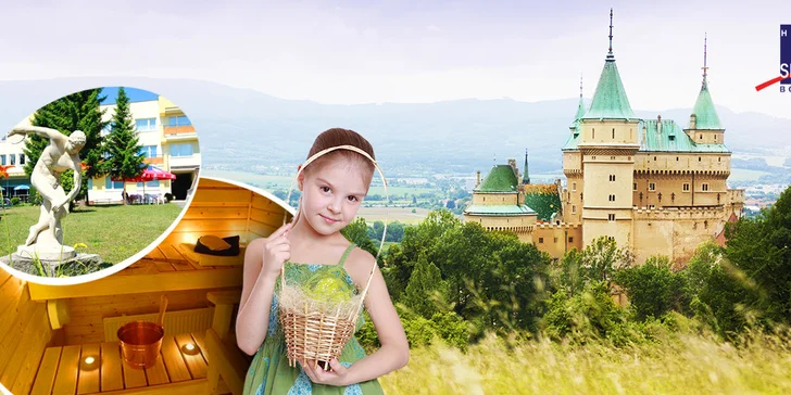 Veľkonočný wellness pobyt v Hoteli Športcentrum*** Bojnice + dieťa do 12 rokov ubytovanie ZDARMA