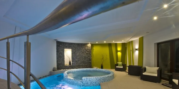 Wellness pobyt v luxusnom Hoteli Hills**** na 3 dni pre dvoch s raňajkami/polpenziou, dieťa do 3 r. zdarma