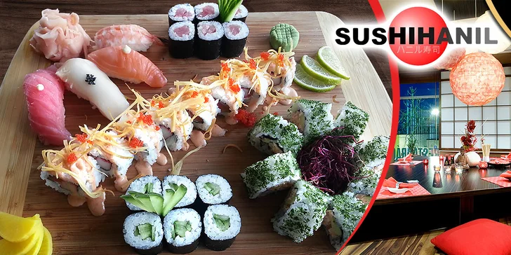 Znamenitý jarný sushi set pre 2 osoby