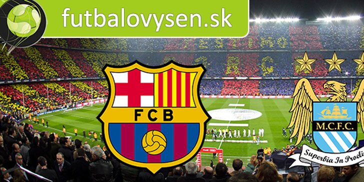 Osemfinále Ligy Majstrov FC Barcelona - Manchester City (18.3.2015)