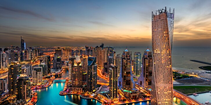 8-dňová dovolenka v Dubaji s letiskovými poplatkami, transferom a službami delegáta v cene