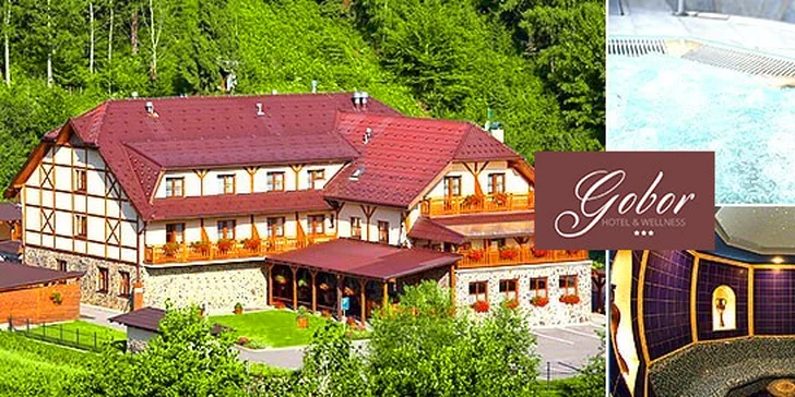 Rodinná dovolenka vo wellness hoteli Gobor*** v Západných Tatrách + 1 dieťa do 12 rokov zdarma