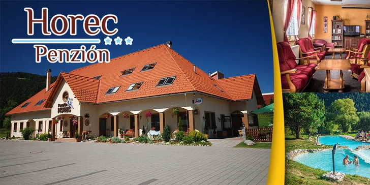 LAST MINUTE wellness pobyt v Penzióne HOREC*** na Liptove