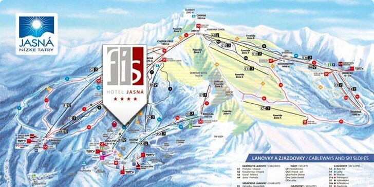 3-dňový pobyt s lyžovačkou v exkluzívnom hoteli FIS Jasná****, Demänovská Dolina, Nízke Tatry