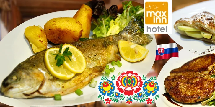 3-chodové slovenské menu s ľudovou hudbou
