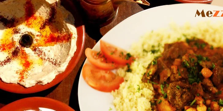 Arabské trojchodové menu