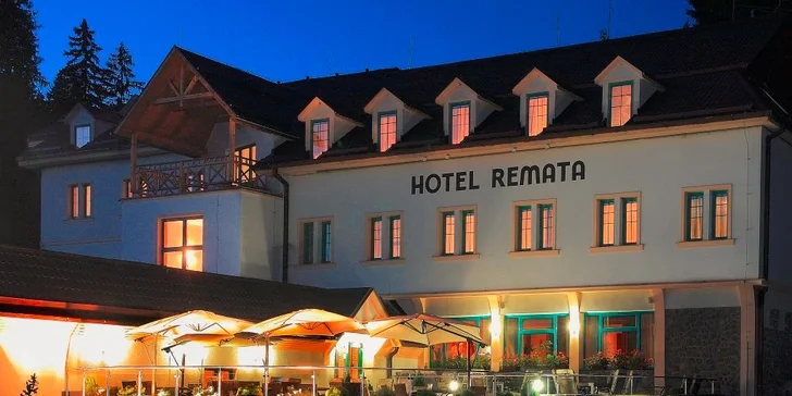 Wellness pobyt v Hoteli Remata*** + dieťa do 12 r. zadarmo!