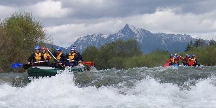 Nezabudnuteľný adrenalínový XXL rafting na rieke Belá