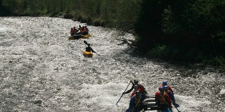 Nezabudnuteľný adrenalínový XXL rafting na rieke Belá
