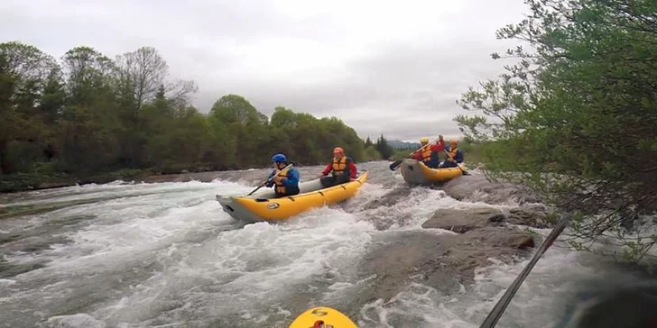 Nezabudnuteľný adrenalínový XXL rafting na rieke Belá