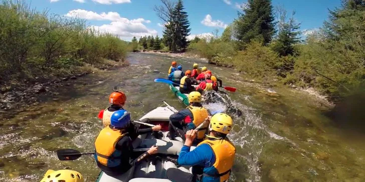 Nezabudnuteľný adrenalínový XXL rafting na rieke Belá