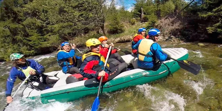 Nezabudnuteľný adrenalínový XXL rafting na rieke Belá