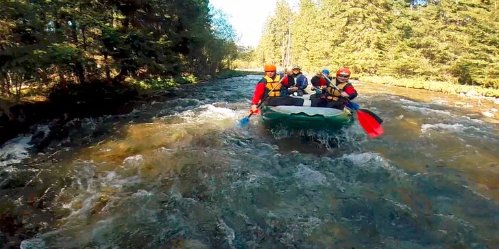 Nezabudnuteľný adrenalínový XXL rafting na rieke Belá