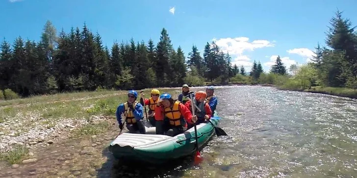 Nezabudnuteľný adrenalínový XXL rafting na rieke Belá