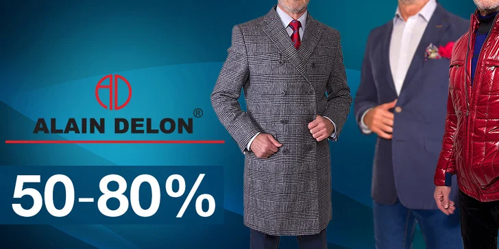 Zľava od 50 - 80% na vybrané modely Alain Delon