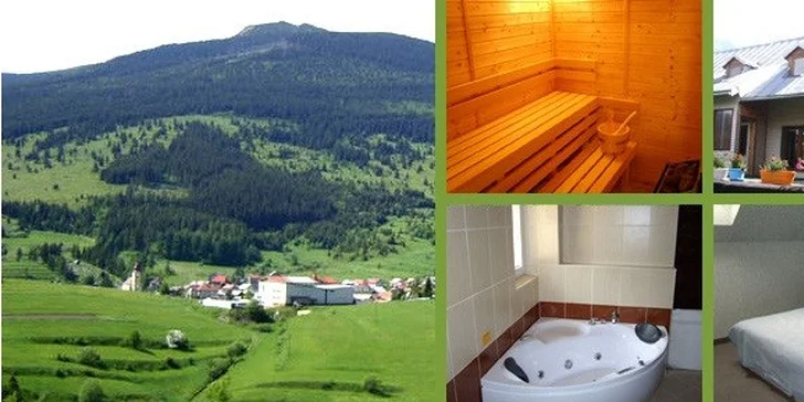 Relax a wellness na chate pod Kráľovou hoľou pre partiu alebo rodiny
