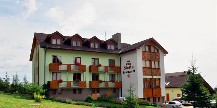 Villa Siesta*** wellness pobyt v srdci Vysokých Tatier. Dieťa do 14,99 rokov zadarmo.