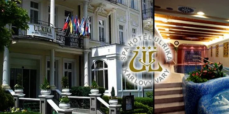 165 eur za 3-dňový wellness pobyt pre DVOCH v SPA Hotel ULRIKA**** Slávne a čarovné KARLOVE VARY so zľavou 54%