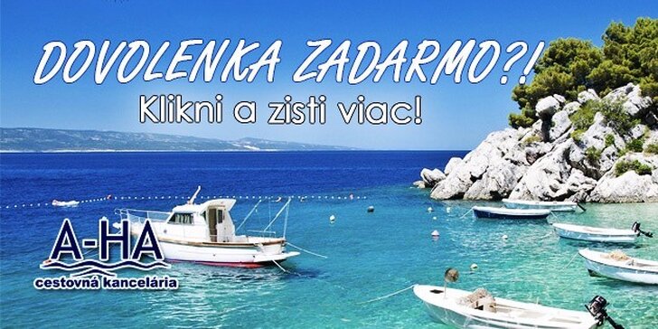 Ideálna dovolenka pre rodinky s deťmi v Chorvátsku pre 2 osoby + 2 osoby zdarma
