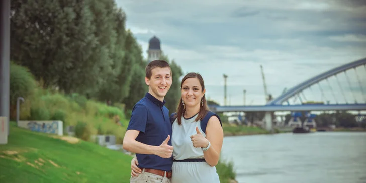 Jarné profesionálne fotenie Glamour, Fashion, Romantic alebo Sport portrétov v exteriéri