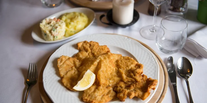 3-chodové menu s tankovým pivom pre 2 osoby