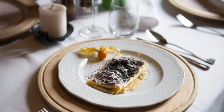 3-chodové menu s tankovým pivom pre 2 osoby
