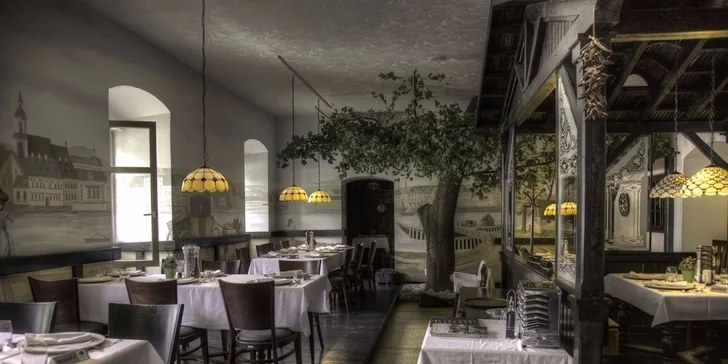 3-chodové menu s tankovým pivom pre 2 osoby