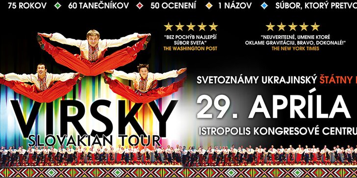 Ľudový tanečný súbor VIRSKY – Slovakian Tour