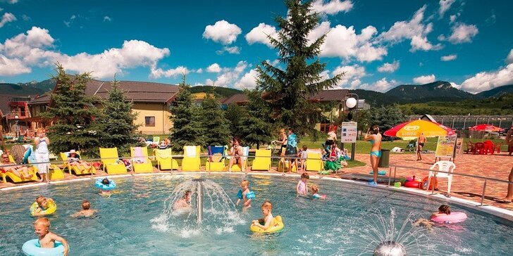 Letný wellness & aquapark pobyt v Bešeňovej so zľavou do GINO PARADISE
