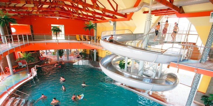 Wellness & Aquapark pobyt v Bešeňovej so 45 % zľavou do GINO PARADISE