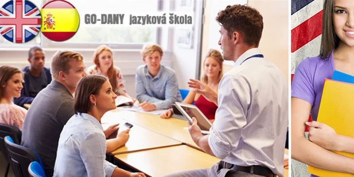 ANGLICKY alebo ŠPANIELSKY s Go-Dany.sk