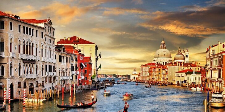 Poznávací zájazd do romantických Benátok