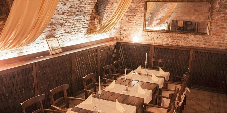 Voľná konzumácia v hodnote 20 € v Radničnej reštaurácii