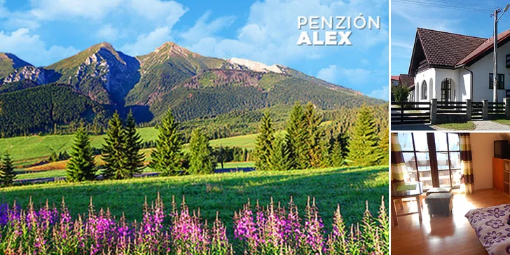 Pobyt v Penzióne Alex, Nová Lesná