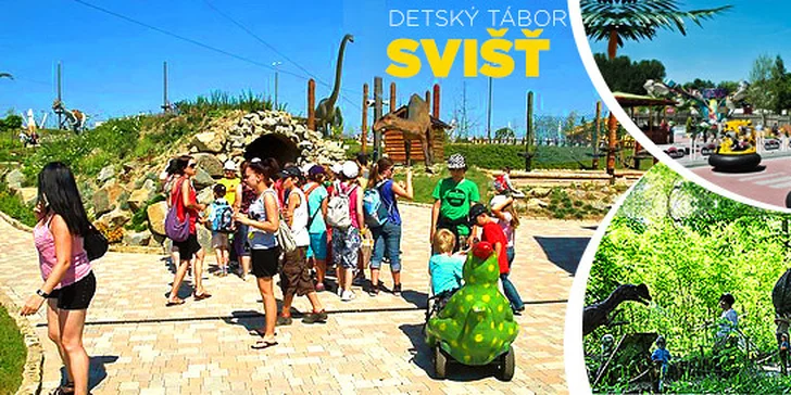 Obľúbený detský tábor Po stopách Tatranských dinosaurov, veľa zážitkov, 3 celodenné výlety a kvalifikovaní animátori!
