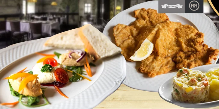 3-chodové menu s tankovým pivom pre 2 osoby