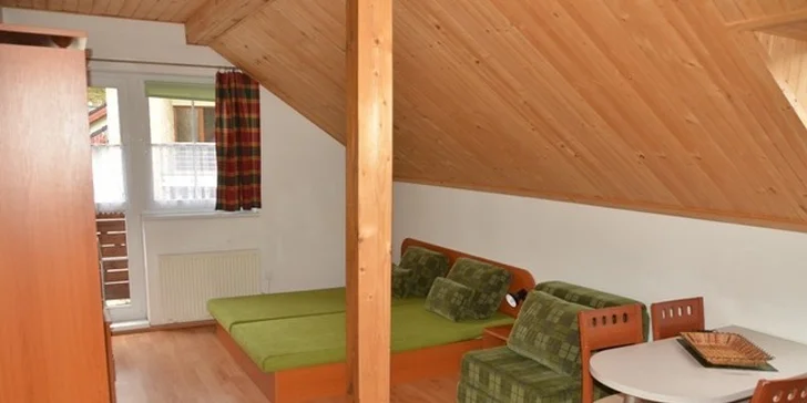 Pobyt pre 2 alebo 4 osoby v apartmánových domoch na Donovaloch
