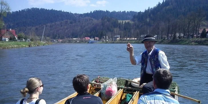 Splav Dunajca na pltiach