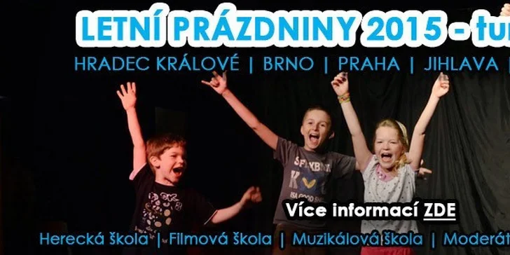 Detský herecký tábor so slávnymi osobnosťami