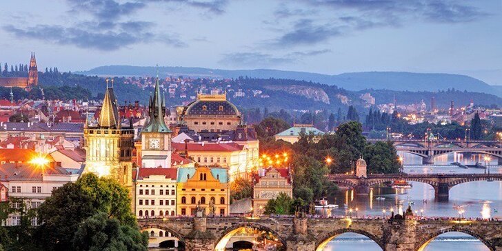 Pobyt plný zážitkov v historickom centre Prahy, deti do 3 rokov zdarma