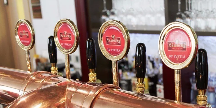 Zámocké burgre ako pre kráľa a poctivé pivo